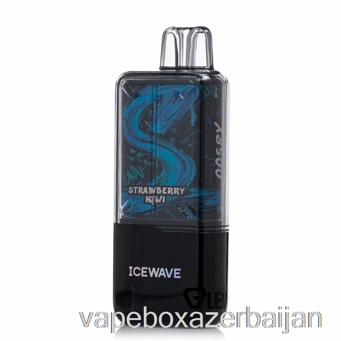 Vape Box Azerbaijan ICEWAVE X8500 Disposable Strawberry Kiwi